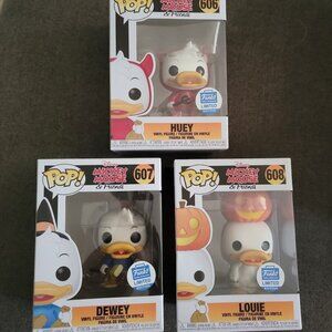 Funko POP! Disney Halloween Huey Dewey Louie Funko-shop Limited Edition Set of 3